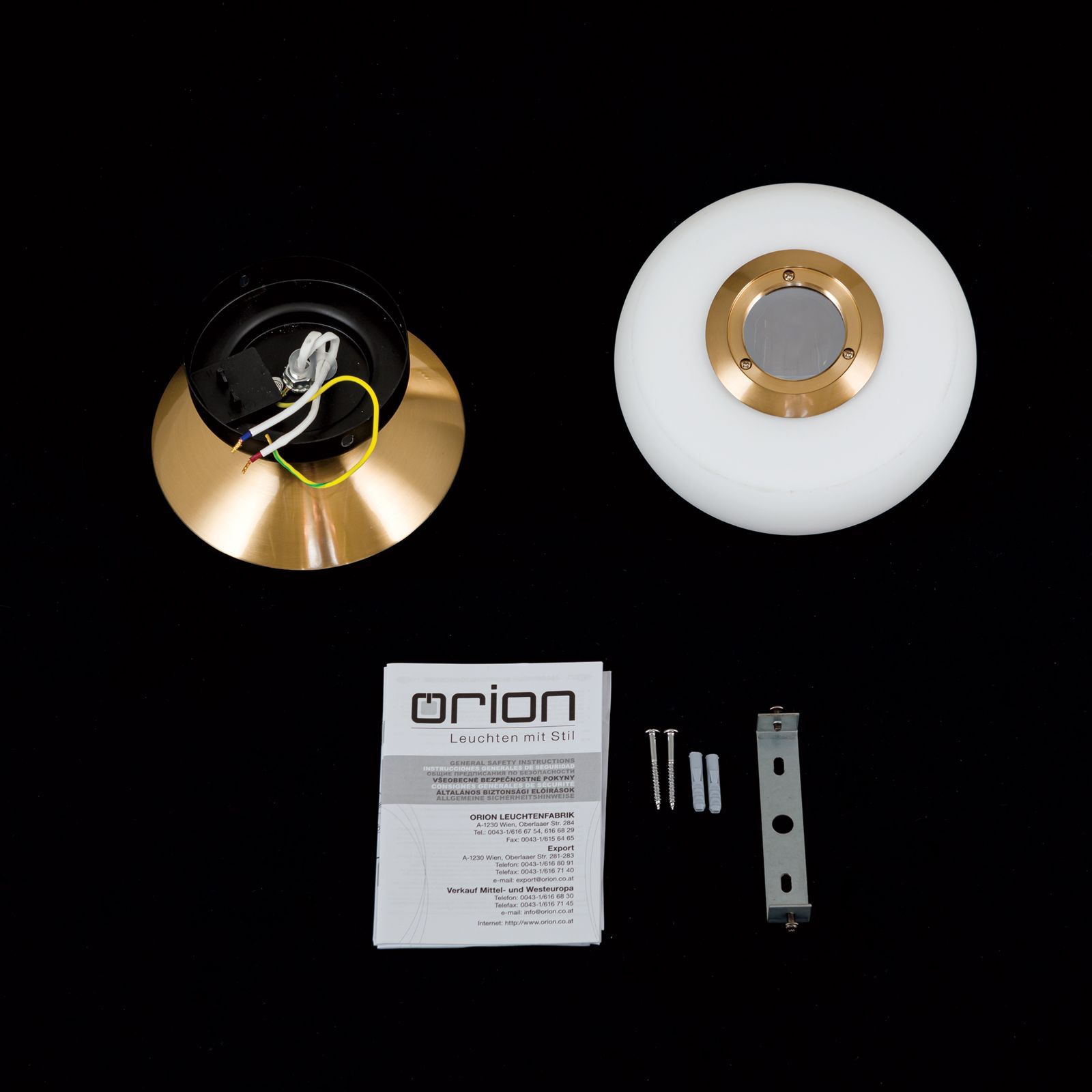 Потолочный светильник из опалового стекла Orion Josephine ARCH-00043924 - Вид №7