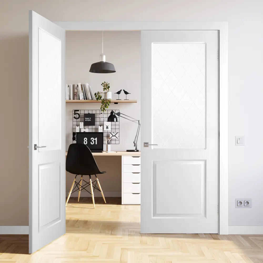 BELWOODDOORS Межкомнатная дверь Австралия с остеклением - элегантный классический дизайн 82338240 STLM-0024870 - Вид №6