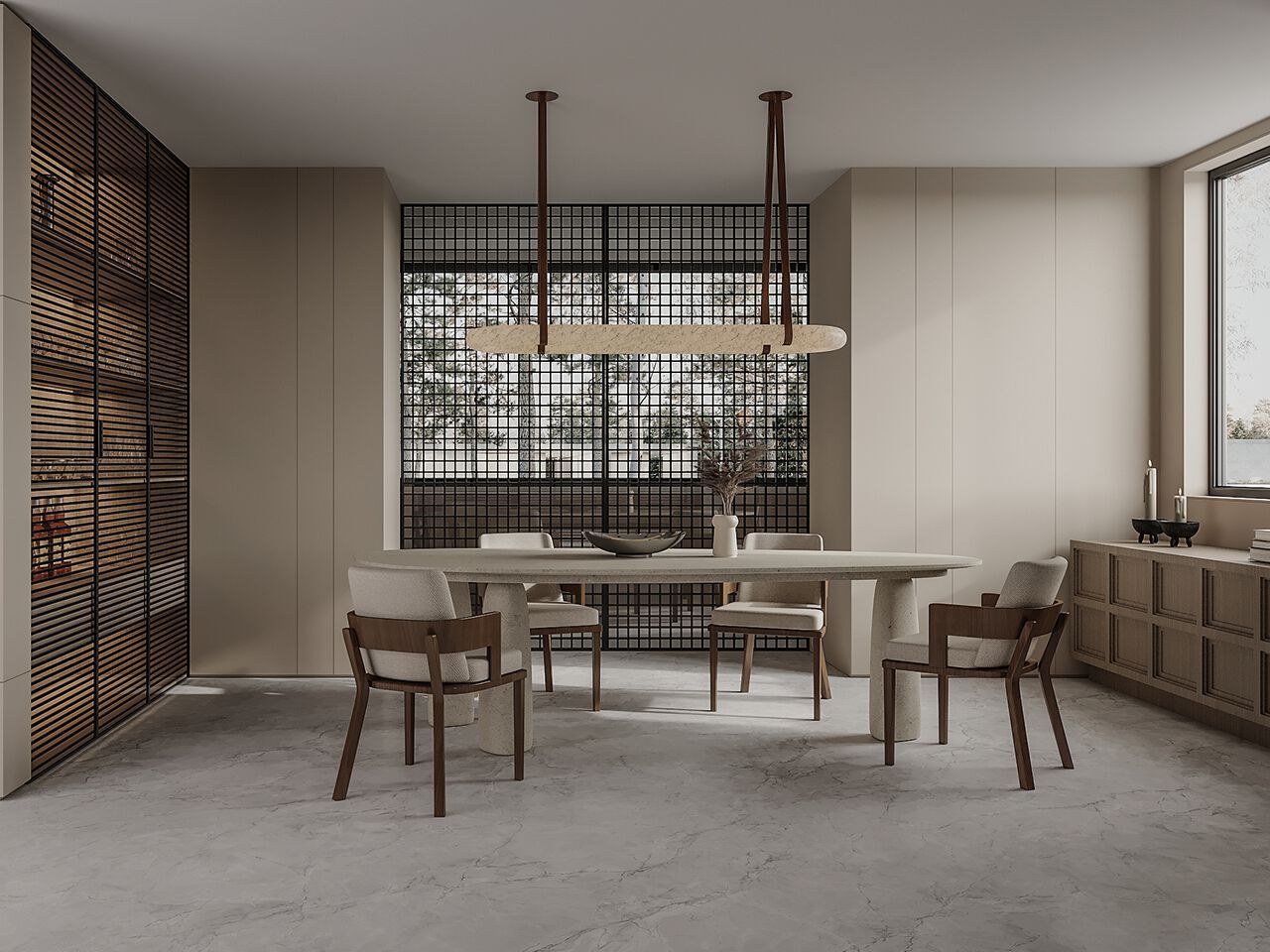 Мраморный пол / покрытие GANI MARBLE TILES SUPER WHITE ARCH-00032894