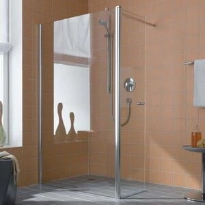 AT TFR/L Atea collection свободностоящая боковая стенка c подвижной створкой Kermi