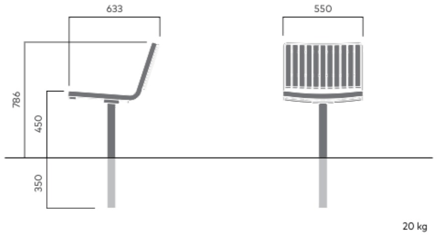 VESTRE Садовый стул из дерева Berlin sun-id-1479436 - Вид №5