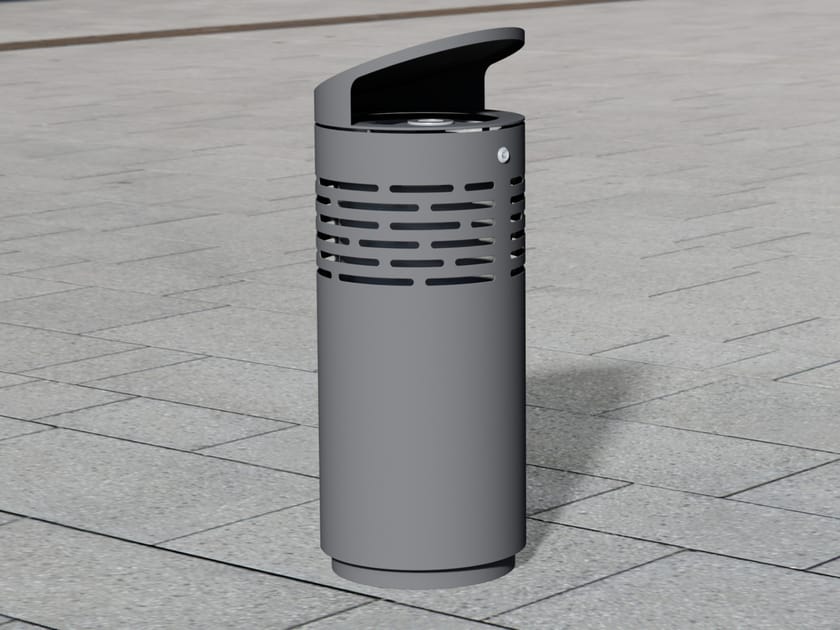 Держатель для мусора из нержавеющей стали с крышкой для наружного использования BENKERT BANKE мусорное ведро ARCH-00100246