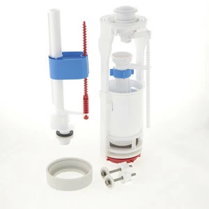 Арматура Ани Пласт с нижней подводкой 1/2 кнопка бел. эконом WC6550  WC6550