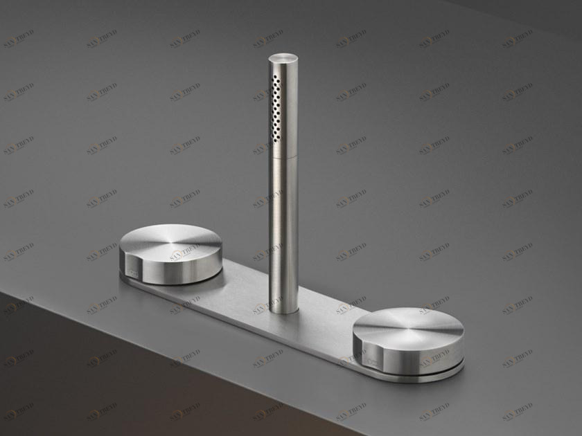 Ceadesign Набор из 2 смесителей для ванны с прогрессивной кромкой и ручным душем Giotto Gio 110