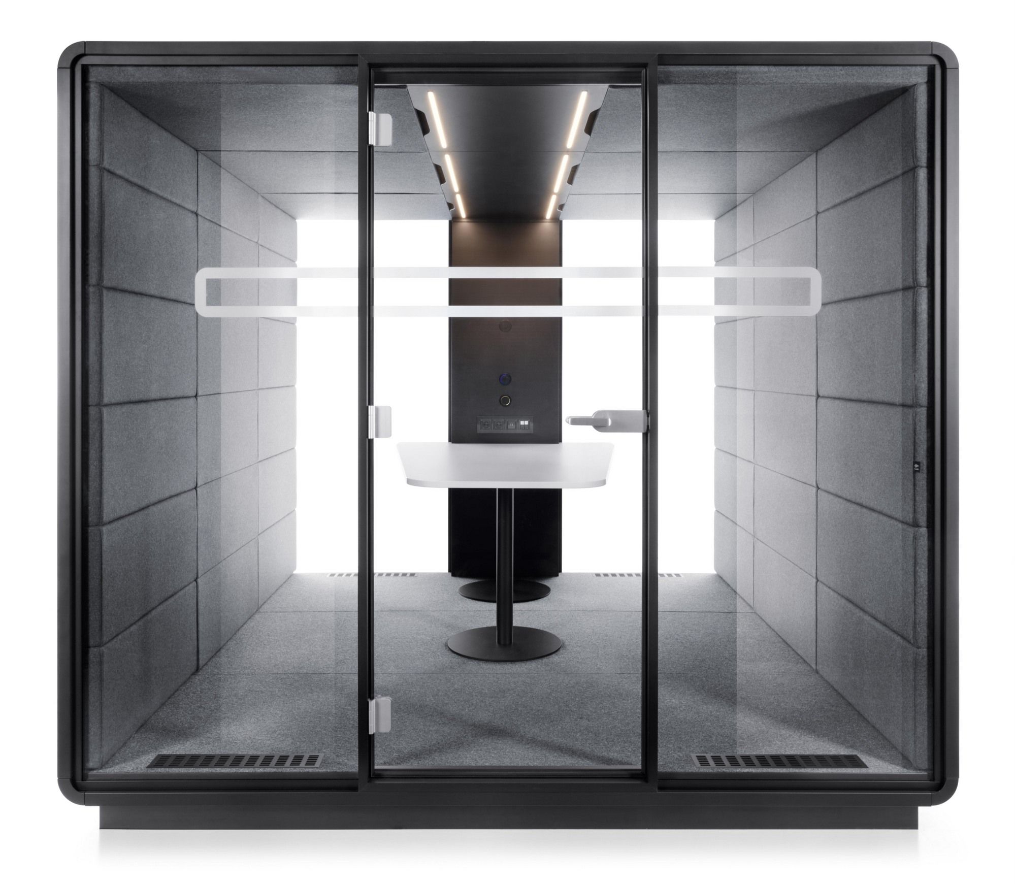 Многосторонняя акустическая офисная кабина со встроенным освещением Mikomax Smart Office Hushoffice ARCH-00059090 - Вид №44