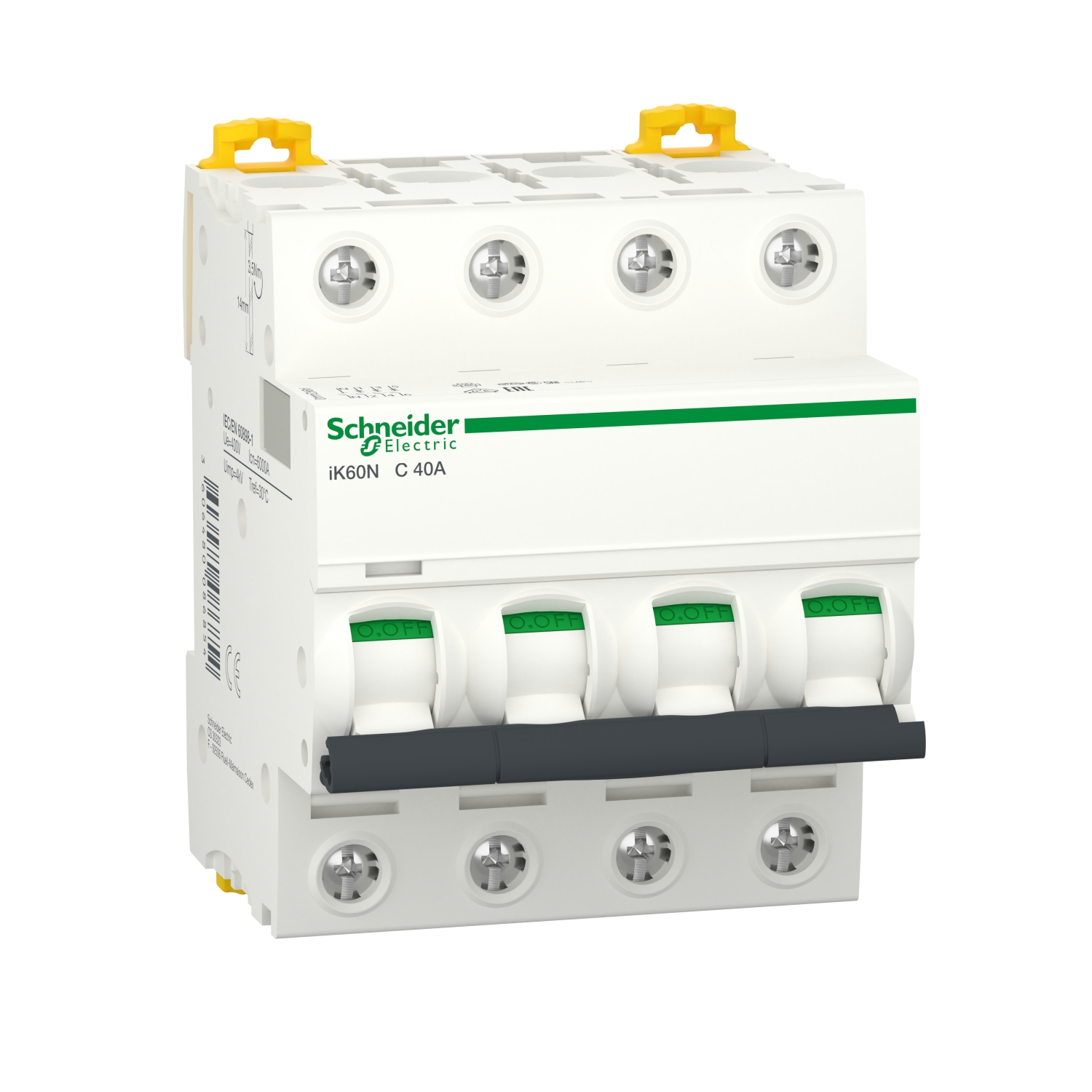 A9K24440 Автоматический выключатель Acti9 4P 40А (C) 6кА Schneider Electric Acti 9 