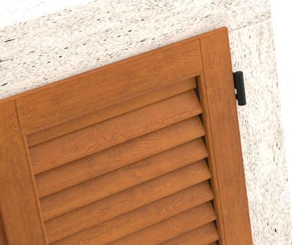 Kikau Ставни алюминиевые с несъемными планками без рамы K90 sun-id-1513054 - Вид №1