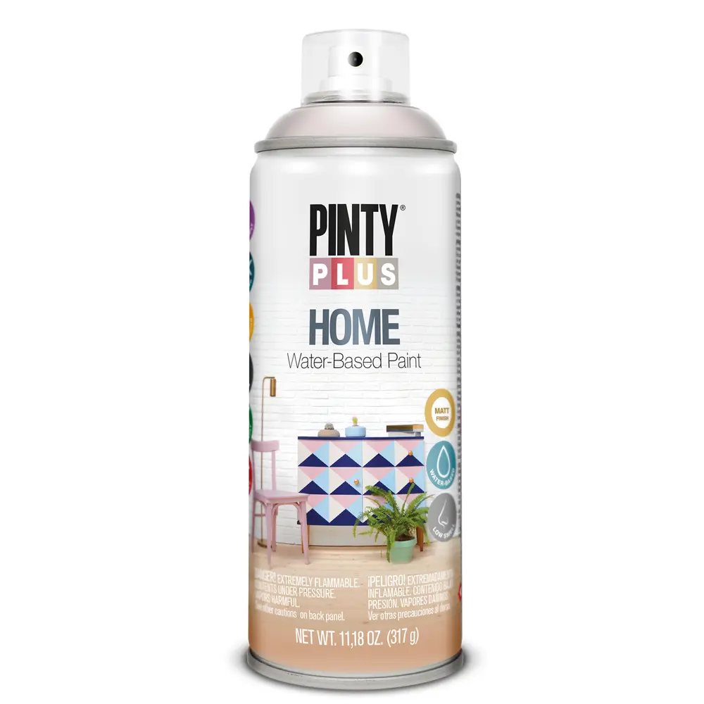 Краска аэрозольная Pinty Plus Home цвет темный лен 520 мл 84004133 STLM-2097708 Santreyd 