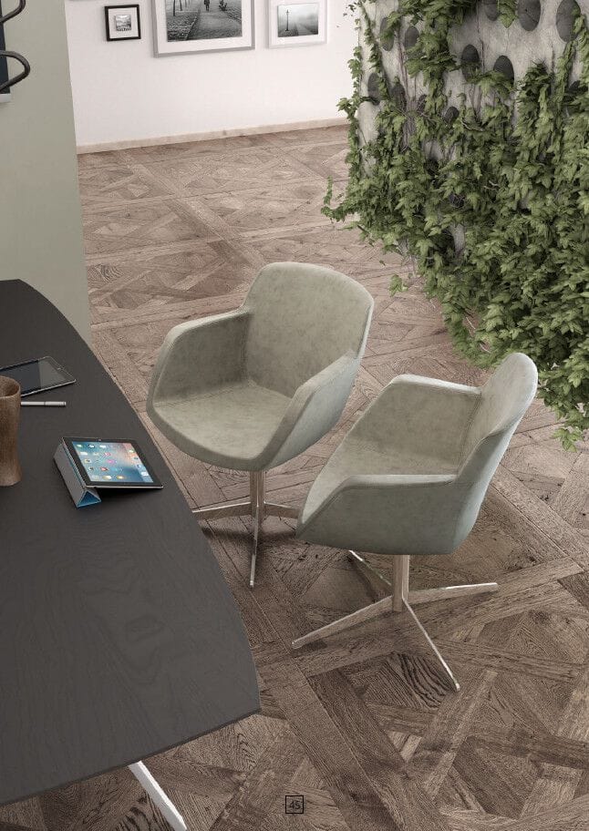 Кожаный поворотный операционный офисный стул Leyform Gaia ARCH-00052173 - Вид №9