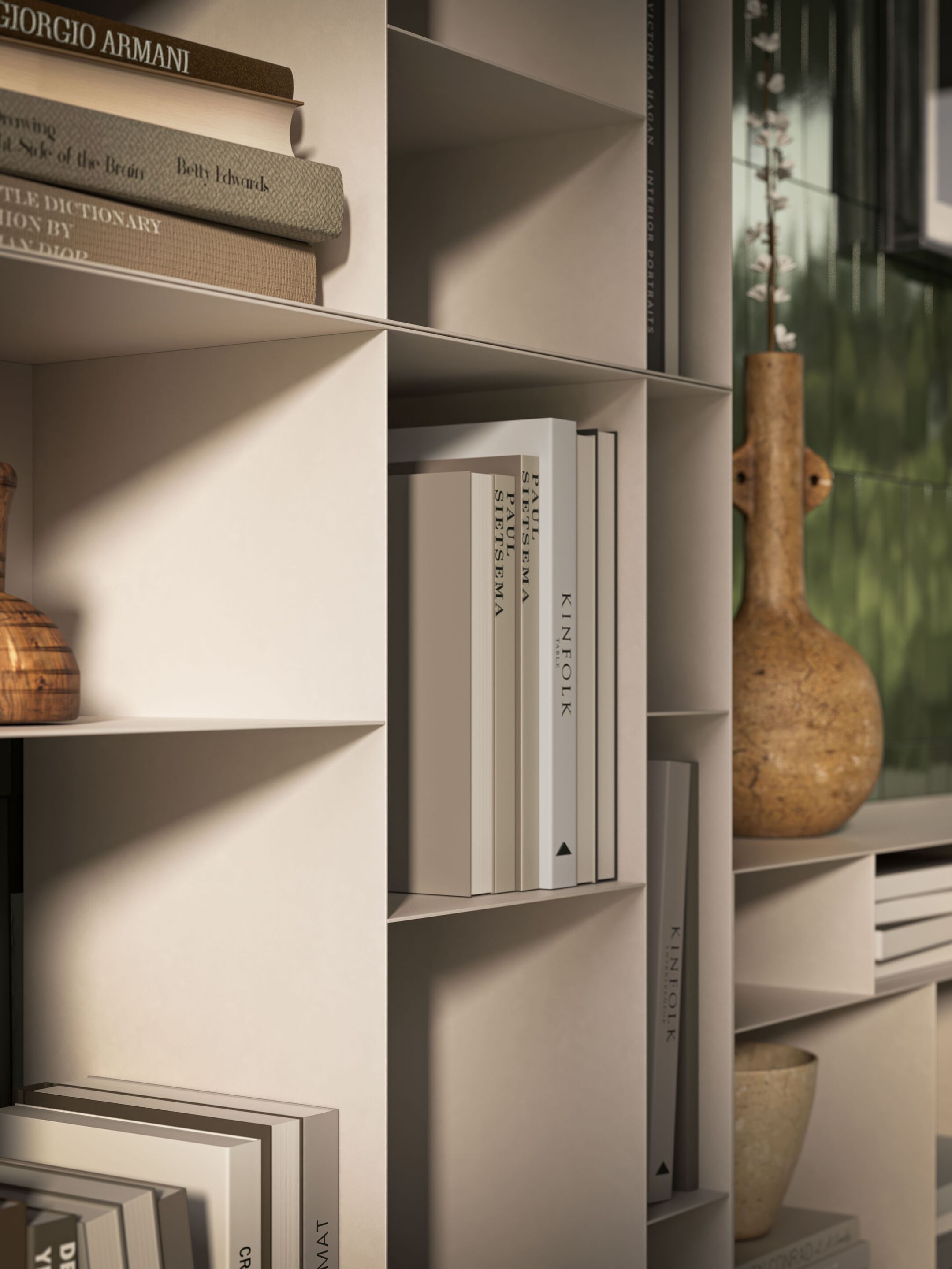 Модульный настенный книжный шкаф Cattelan italia LATITUDE ARCH-00140557 - Вид №7