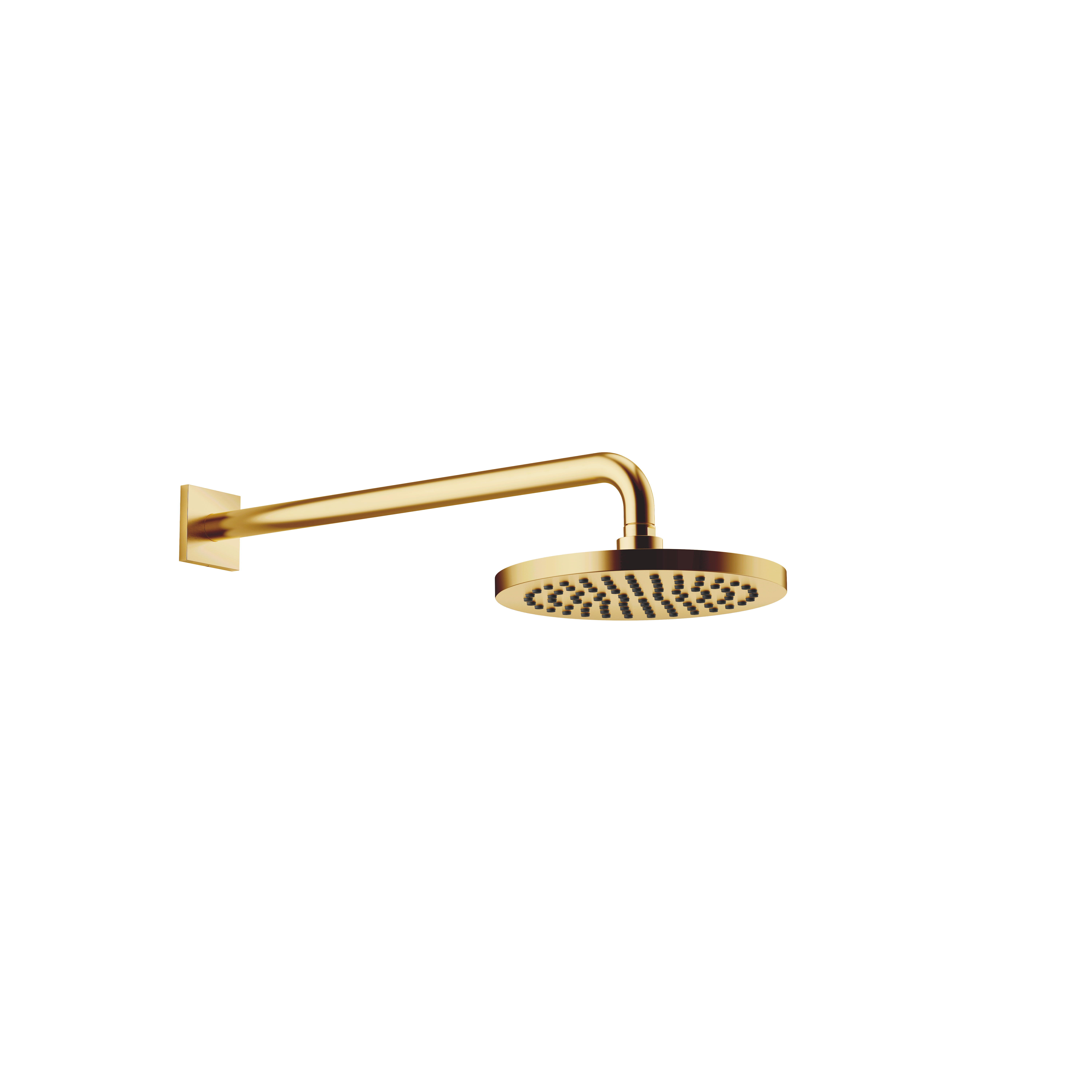 Тропический душ с настенным креплением FlowReduce 220 мм - Матовая дюрабрасс (23-каратное золото) DornBracht 28648670-28