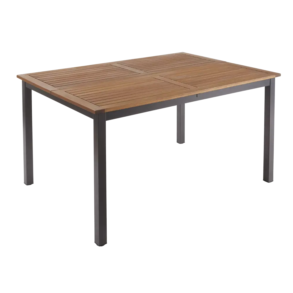 Стол NATERIAL Oris раздвижной для сада с эвкалиптовой столешницей 83984498 STLM-0045797 - Вид №1