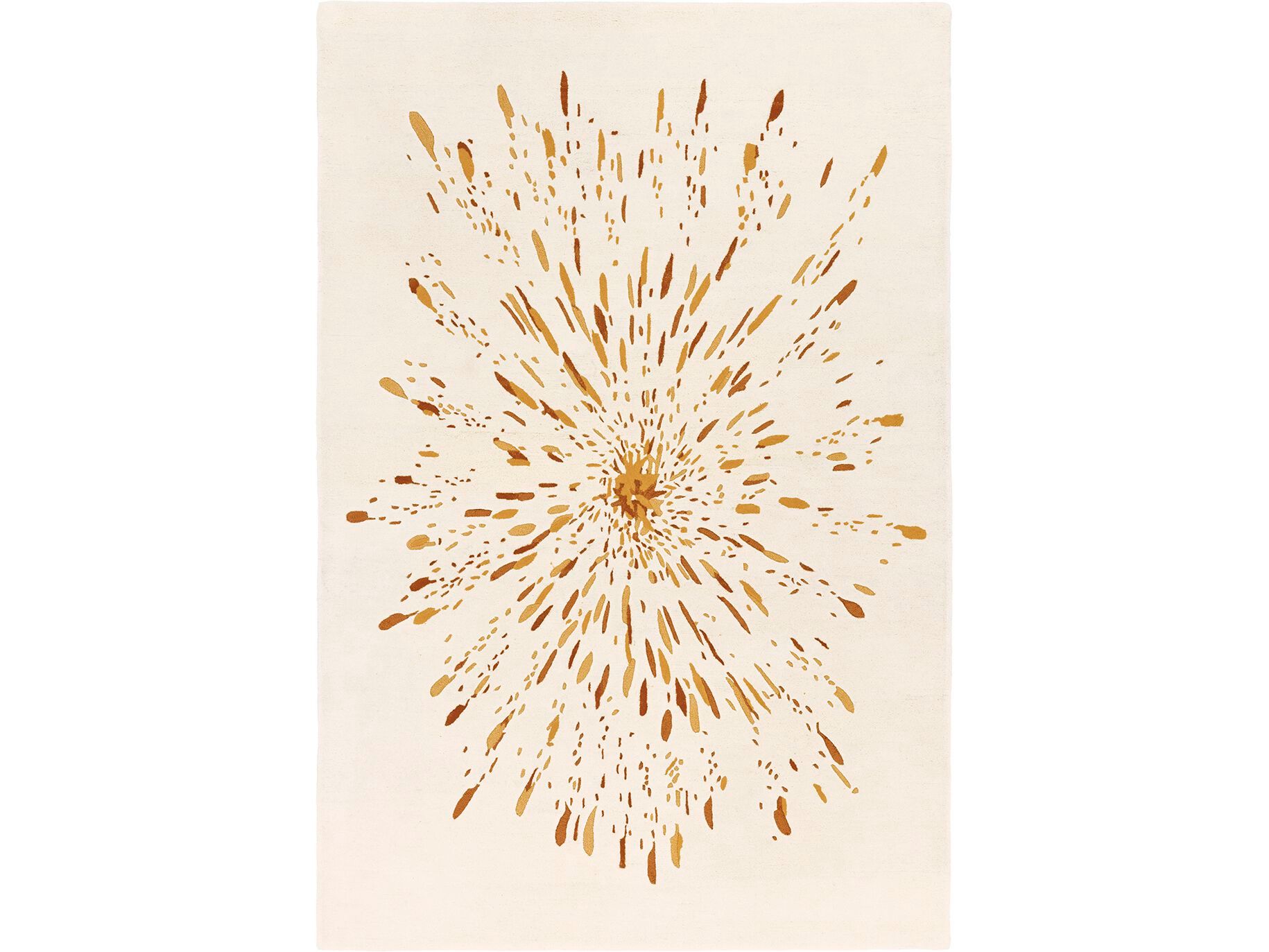 Шерстяной ковер ручной работы Toulemonde Bochart PAINT OCRE ARCH-00070906