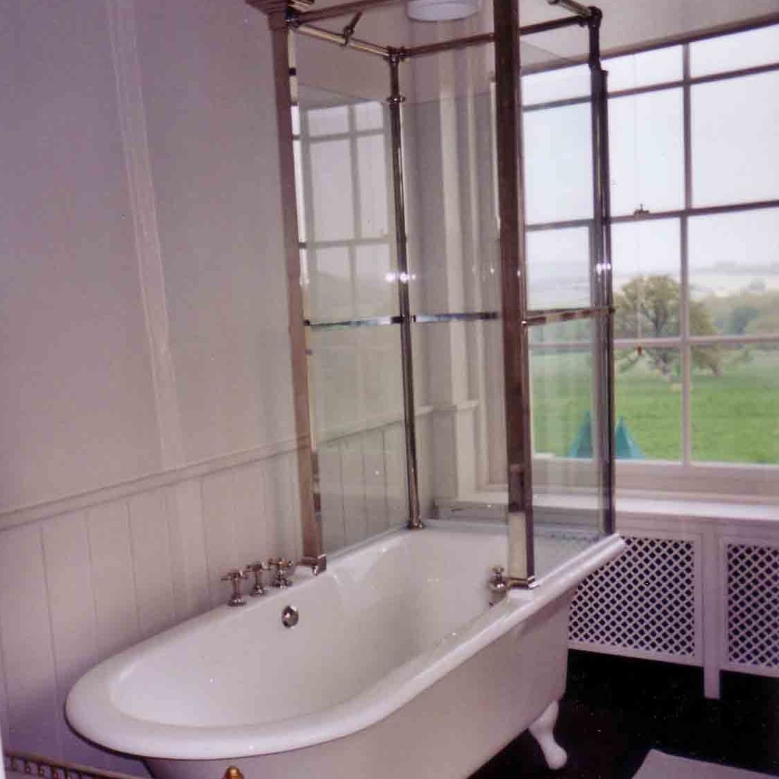 Ванна с балдахином со стеклянными перегородками Antique The water monopoly sun-id-2132503