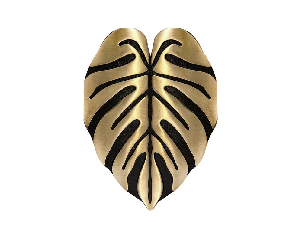 86899608 Ручка-скоба мебельная Lapsum ЦАМ 96 мм цвет золото STLM-1010635