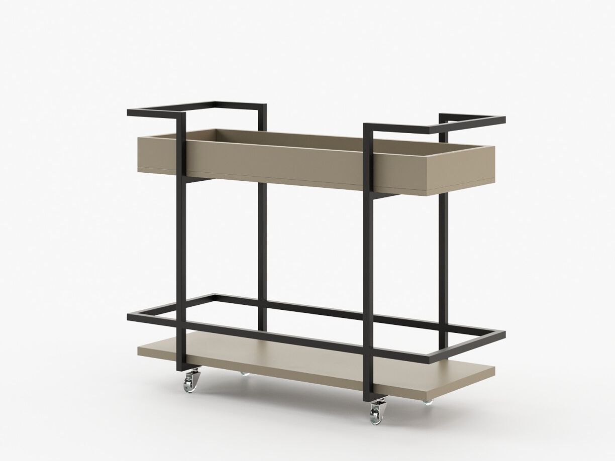 Деревянная тележка для еды Laskasas JANICE ARCH-00096535 - Вид №6