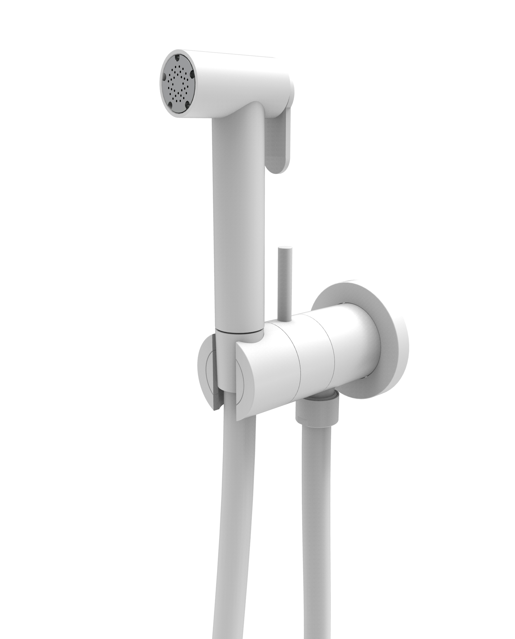 KSPAT101-07BIO Гигиенический душ со смесителем , белый Graffio Stella - Вид №1