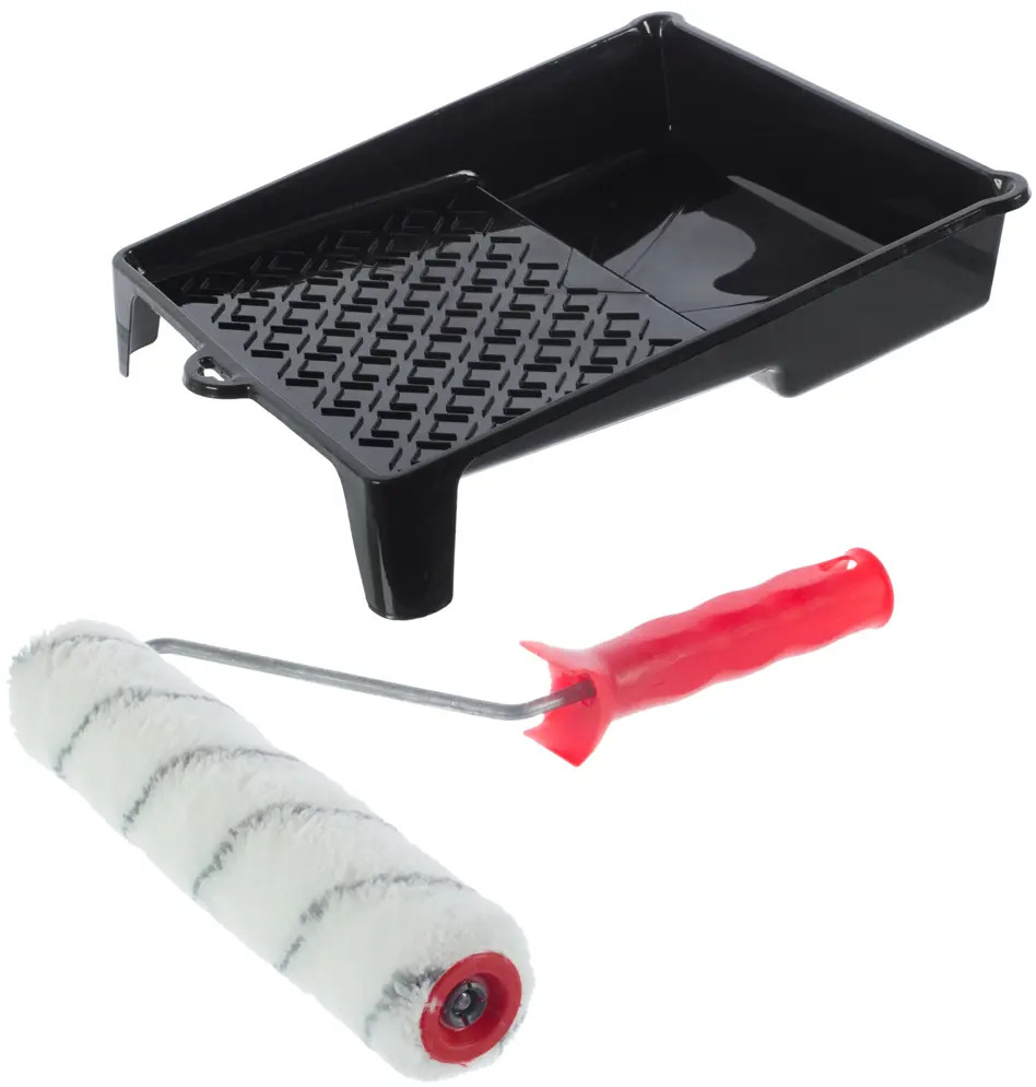 Малярный набор Matrix с валиком 250 мм и практичной кюветой 13654695