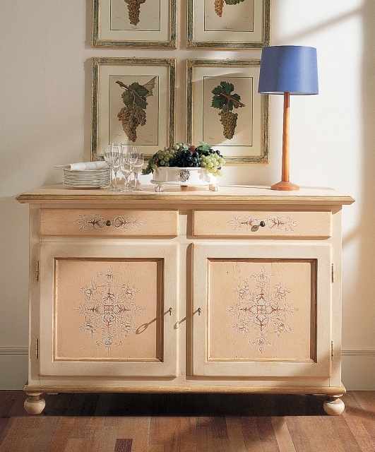 1865 Tifernoit Комод 2 ящика, 2 дверцы Soggiorno 