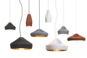 094708 Подвесной светильник LED 47 бело-золотой Marset Pleat Box