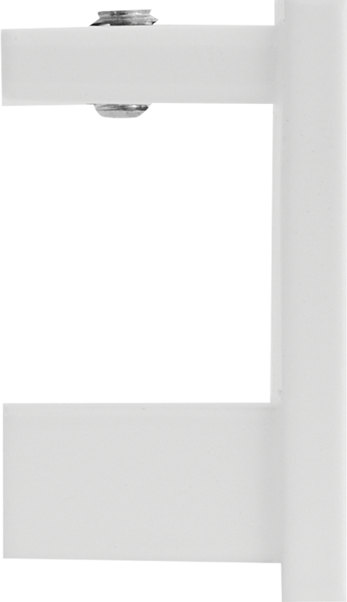 Заглушка канализационная INSPIRE 31.10.604 белая металлическая 4 см (2 шт) 86198725 STLM-0066740