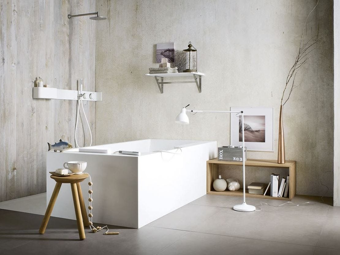 Деревянный табурет для ванной Rexa источник ARCH-00017536 - Вид №1