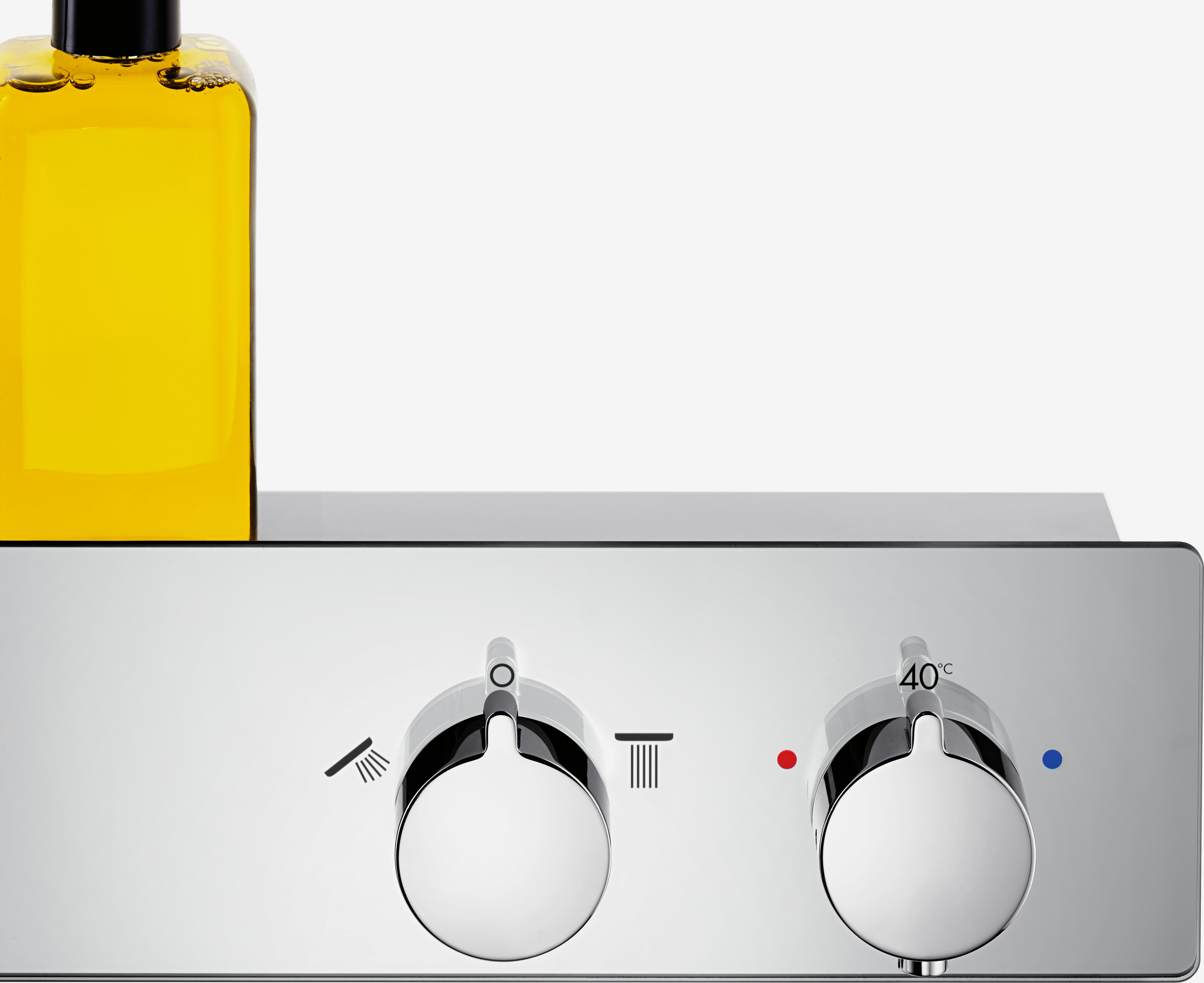 13108000 ShowerTablet Thermostat 600 универсальный, внешнего монтажа, для 2 функций Hansgrohe  - Вид №4