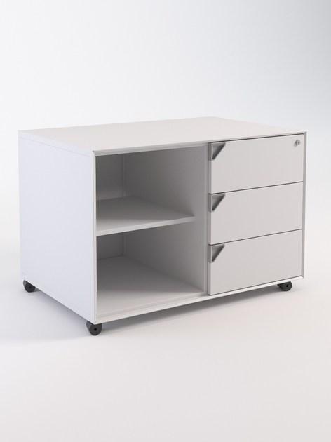 Steelbox by Metalway Низкий офисный ящик для хранения из листового металла с замком Joint sun-id-1428949 - Вид №11