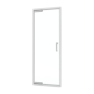 Стекло для распашной душевой двери Sensea Easy 90 см прозрачное, цвет профиля на выбор