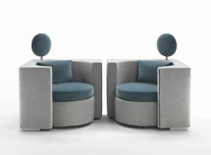 Marac Кресло из ткани с подлокотниками Hug