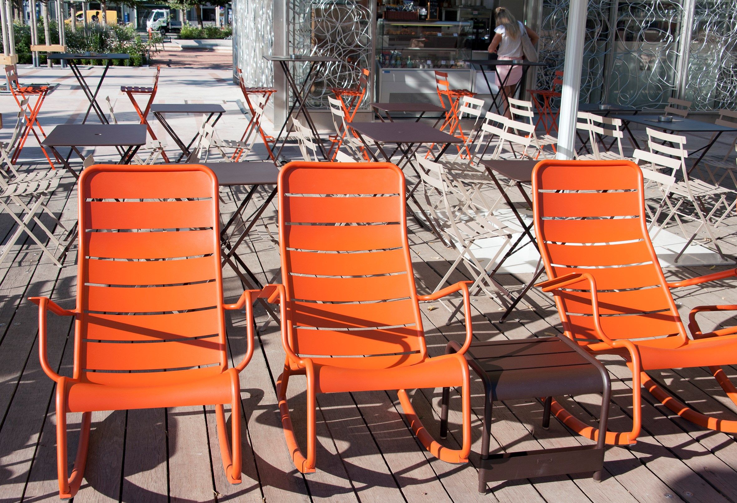 Алюминиевый квадратный садовый стол Fermob Luxembourg ARCH-00050353 - Вид №6