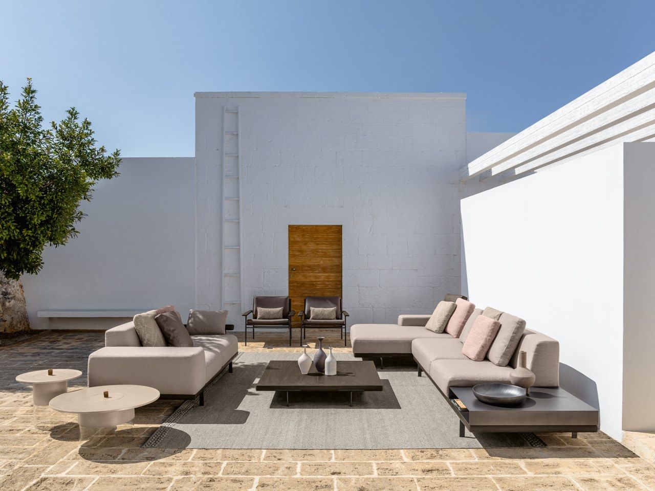 Садовый диван из ткани с деревянной основой d'Accoya® Talenti Allure ARCH-00054147 - Вид №3