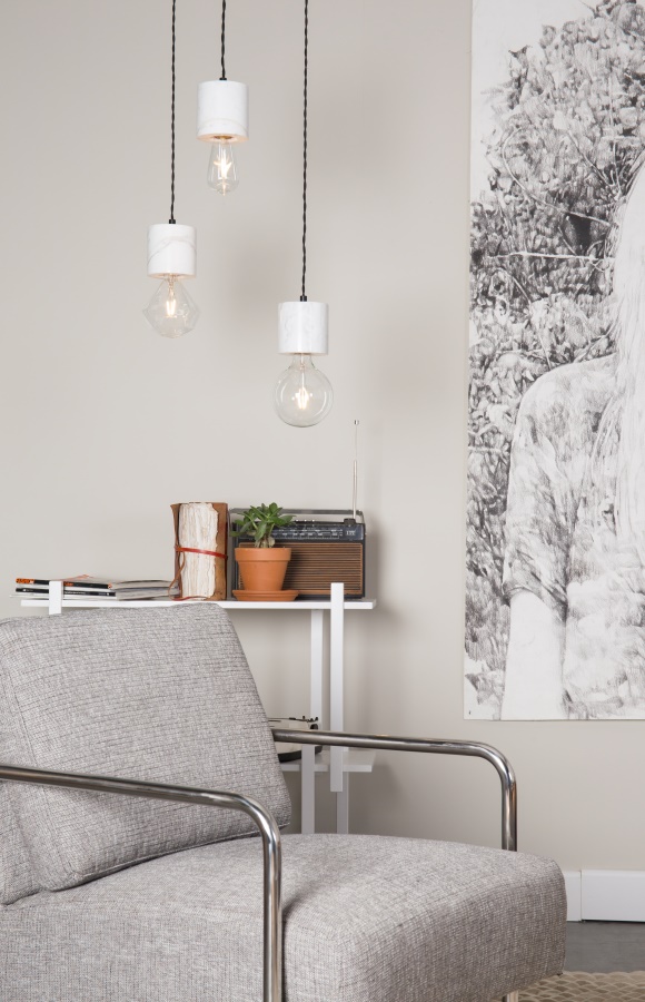 Лампа подвесная Trust, белая Zuiver 5300089 - Вид №5