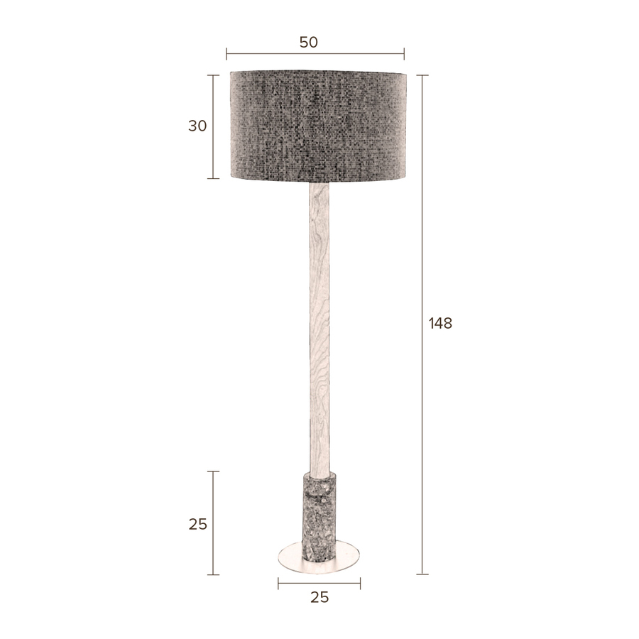 Лампа напольная Memphis Dutchbone 5100052 - Вид №6