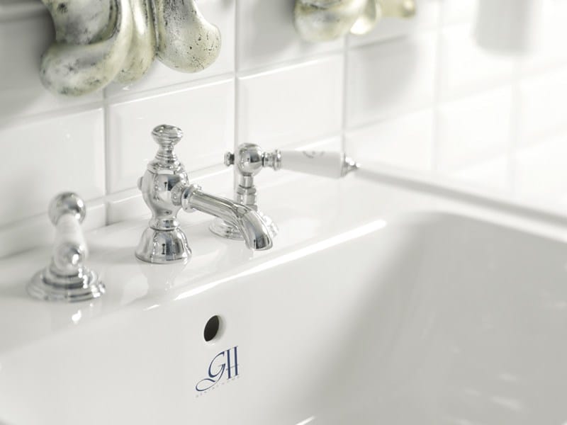 Смеситель для раковины с 3 отверстиями Gentry Home Berkeley ARCH-00005340 - Вид №4