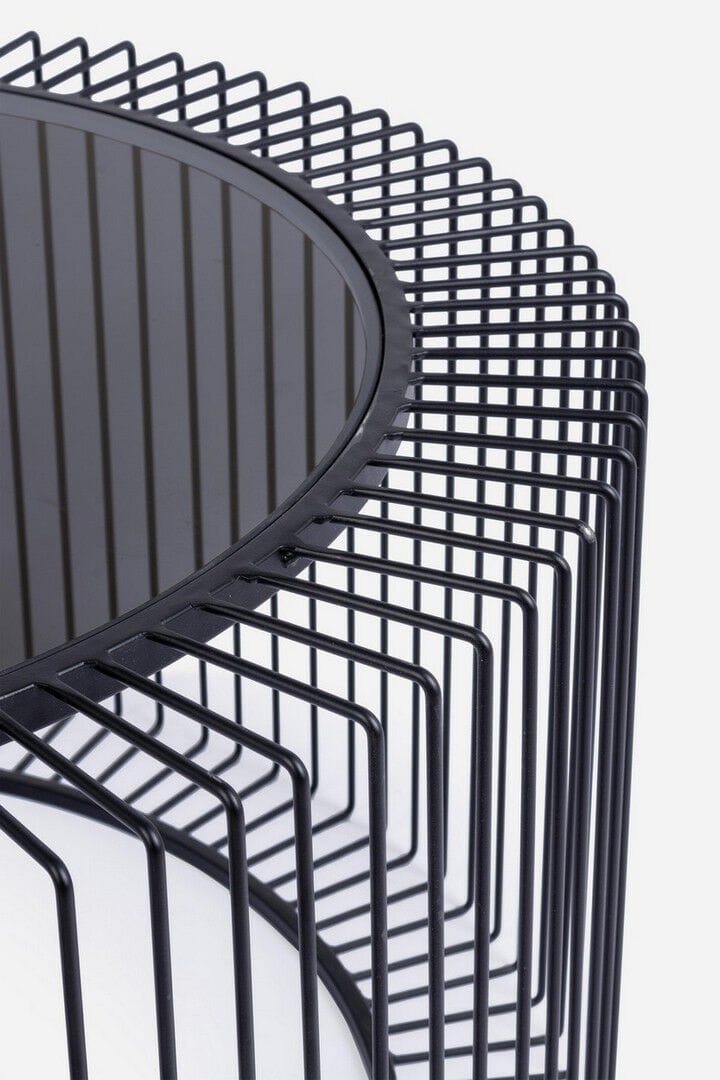 Круглый стальной журнальный столик с порошковым покрытием BIZZOTTO KIERAN ARCH-00145621 - Вид №13