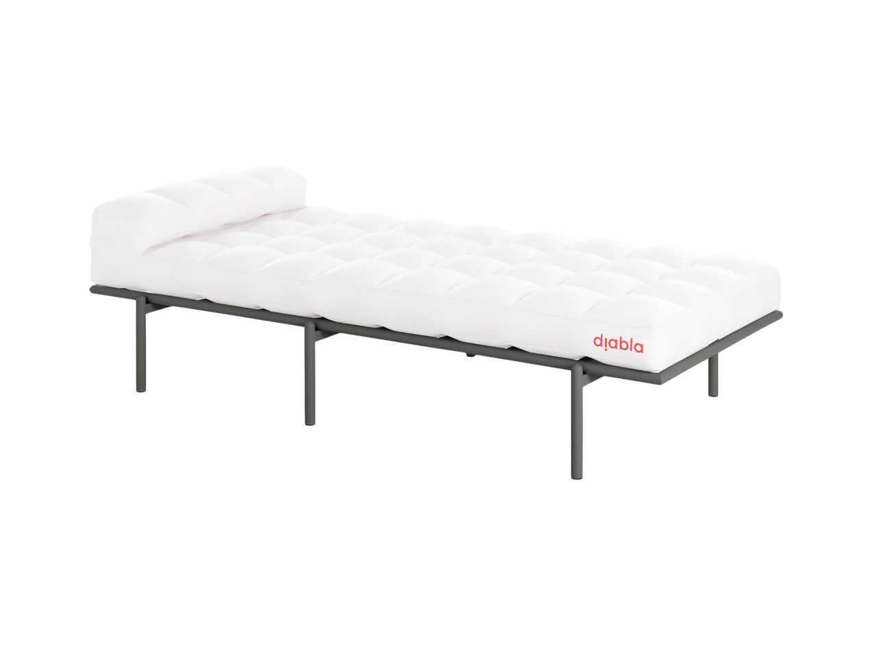 Алюминиевый садовый шезлонг с порошковым покрытием Diabla CACAO ARCH-00015794 - Вид №1