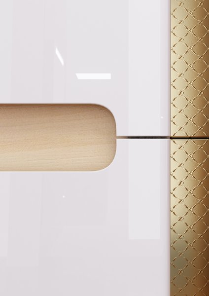 Шкаф боковой SB-350 CLASSIC P белый Ravak X000000355 - Вид №4