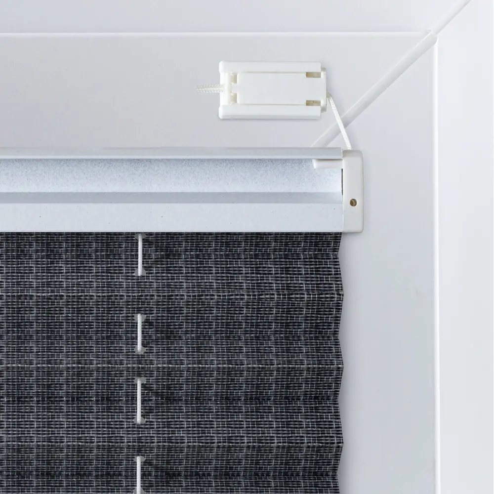 Штора плиссе 65x170 см жаккард графитовая 89411371 STLM-2107419 Santreyd  - Вид №1