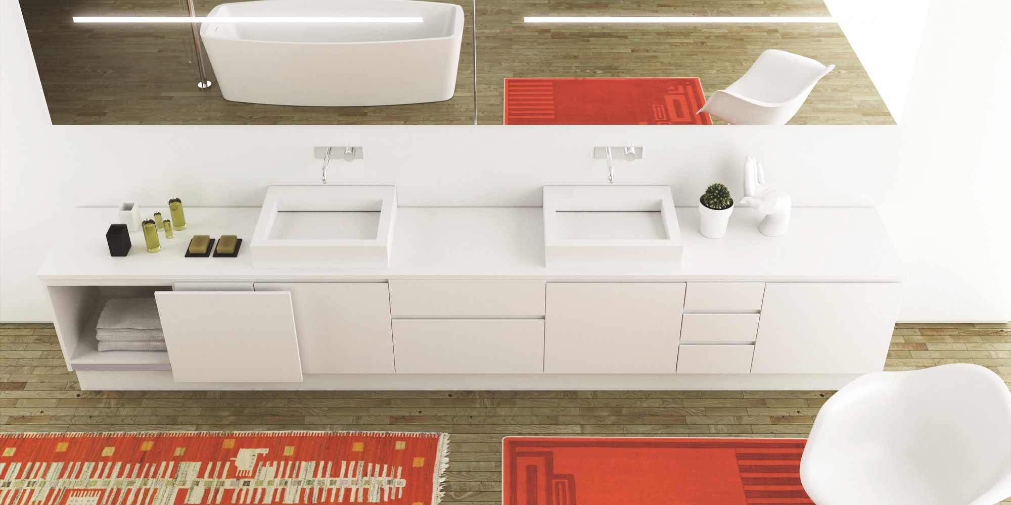 TP751085 Накладная раковина на столешницу  овальная MOMA Design  - Вид №2