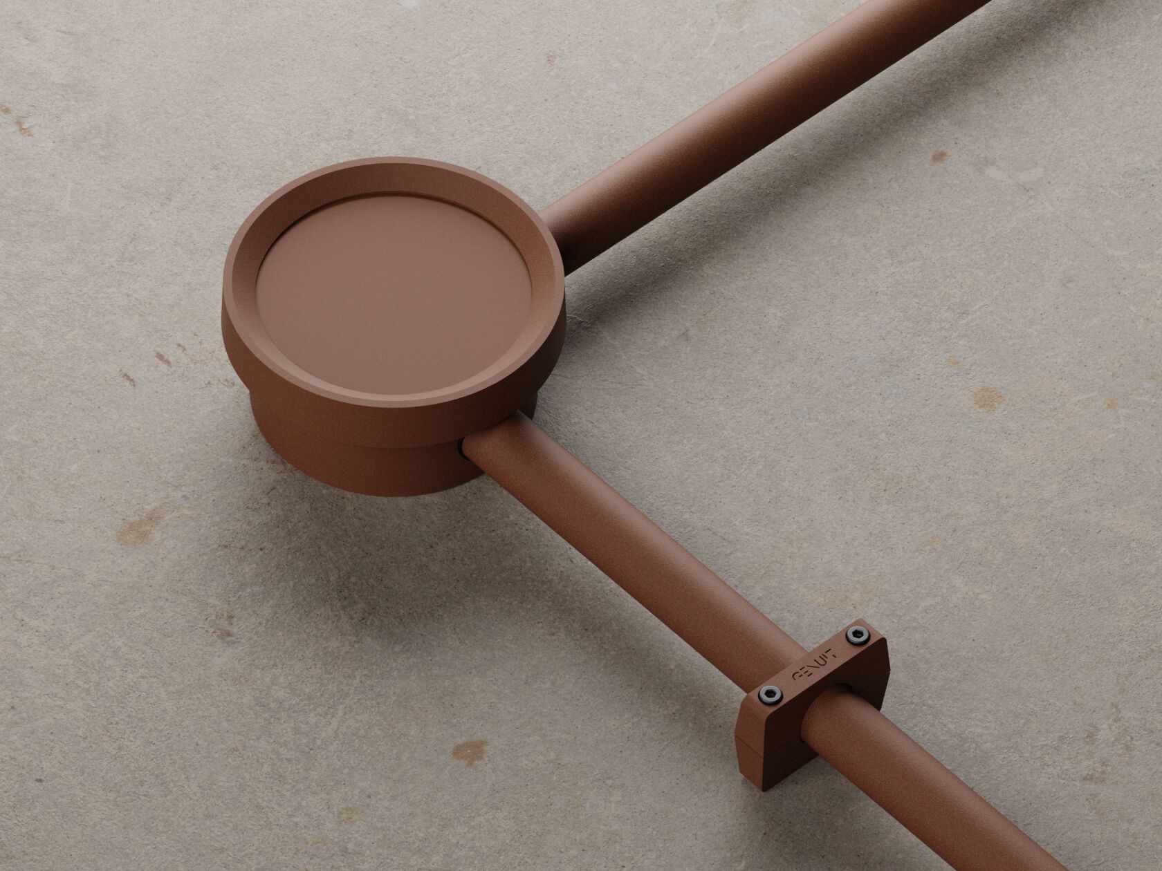 Окрашенная алюминиевая распределительная коробка Genuit Corten ARCH-00059920 - Вид №1