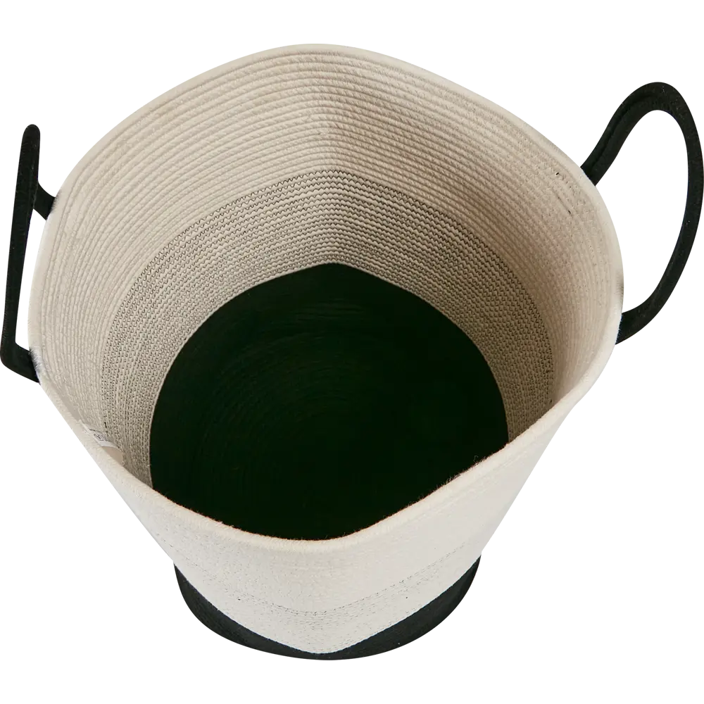 Корзина для белья Swensa Asta 72.2 л цвет молочно-черный 88589686 STLM-2056967 - Вид №2