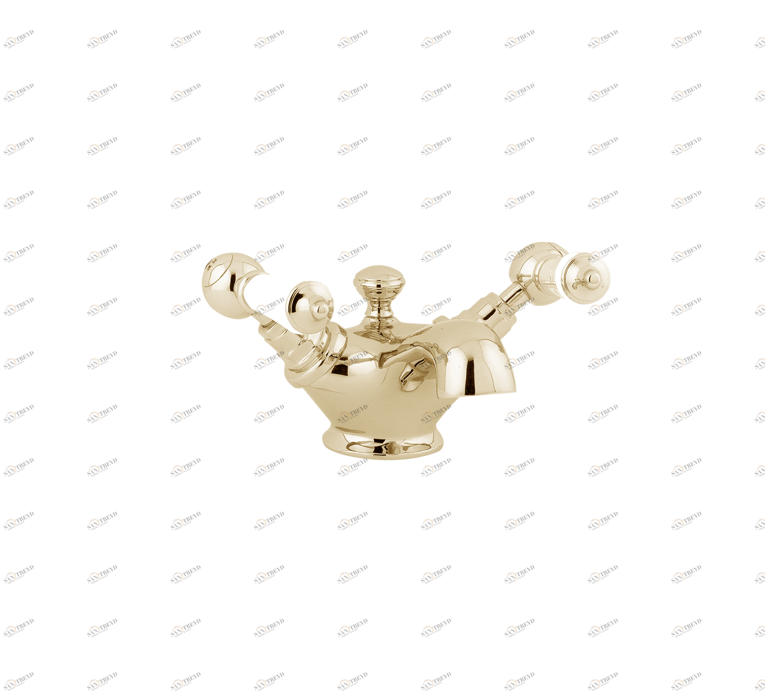 Gentry Home Смеситель для раковины мостик на 2 отверстия 200мм Berkeley Incalux GH102266 