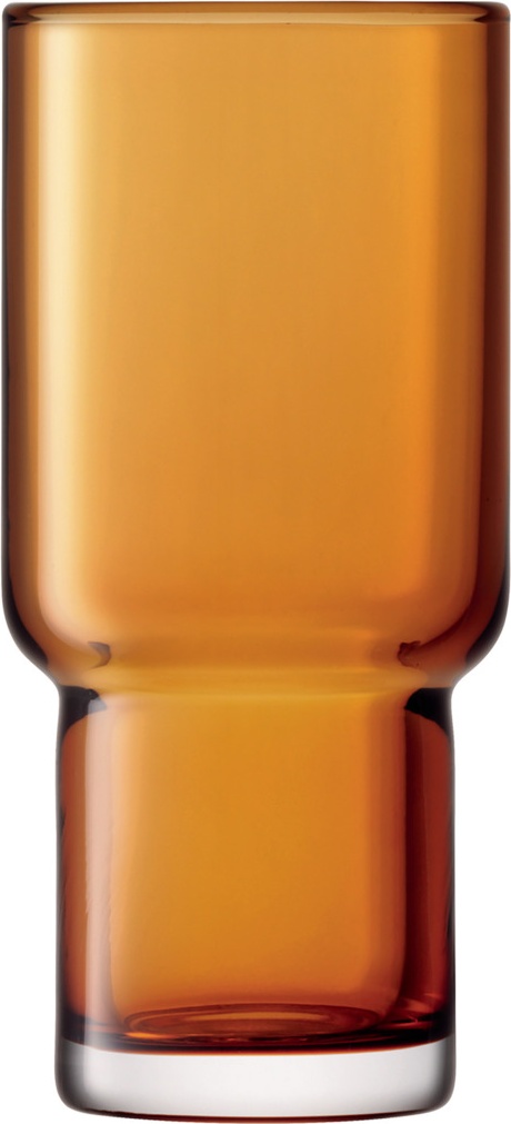 10656224 LSA International Набор стаканов LSA International, "Utility", 390мл, охра, 2шт. Стекло