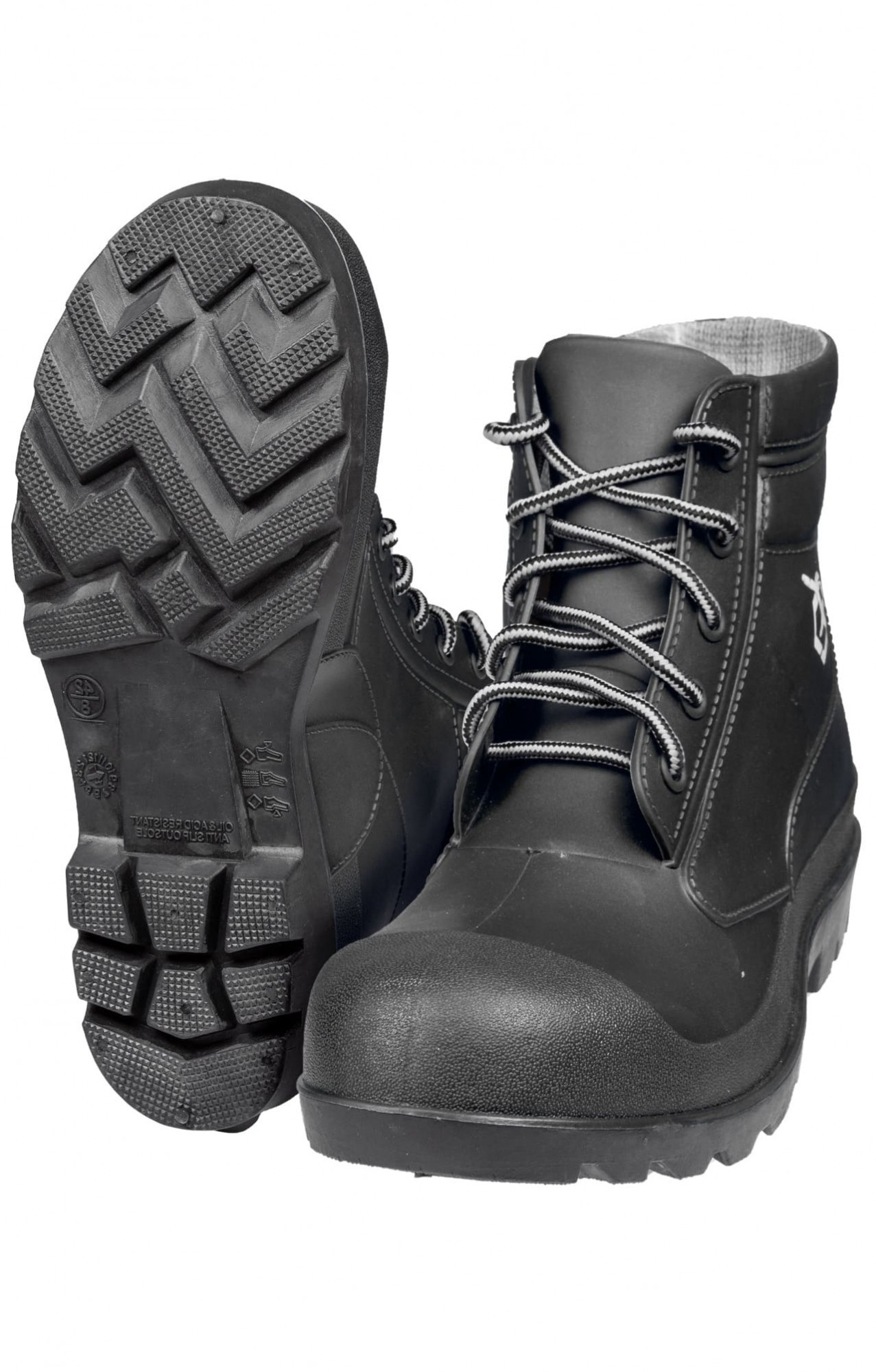 4958673 Ботинки ПВХ Альбатрос с металлическим подноском черные  Летняя обувь  размер 40 Спецодежда 