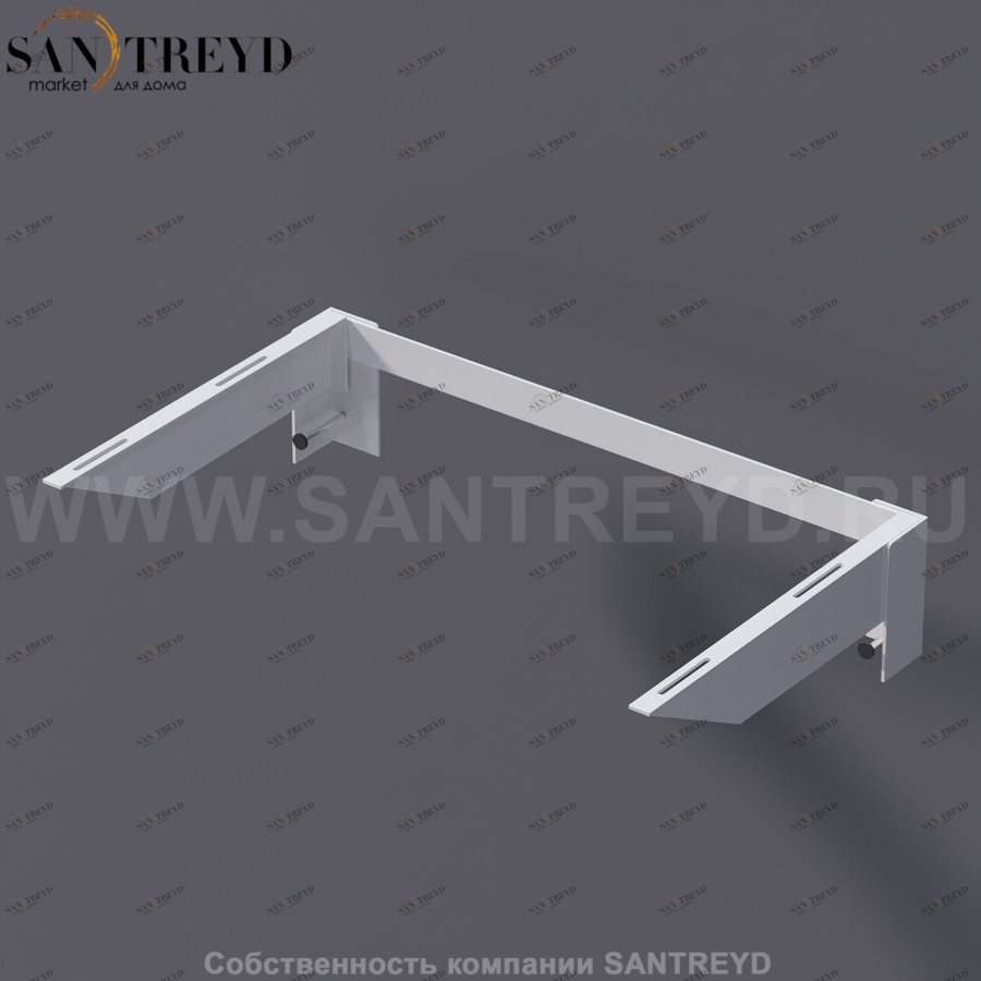 Flaminia DISABILI Регулируемая опора для раковины для инвалидов ADIR Ceramica Flaminia