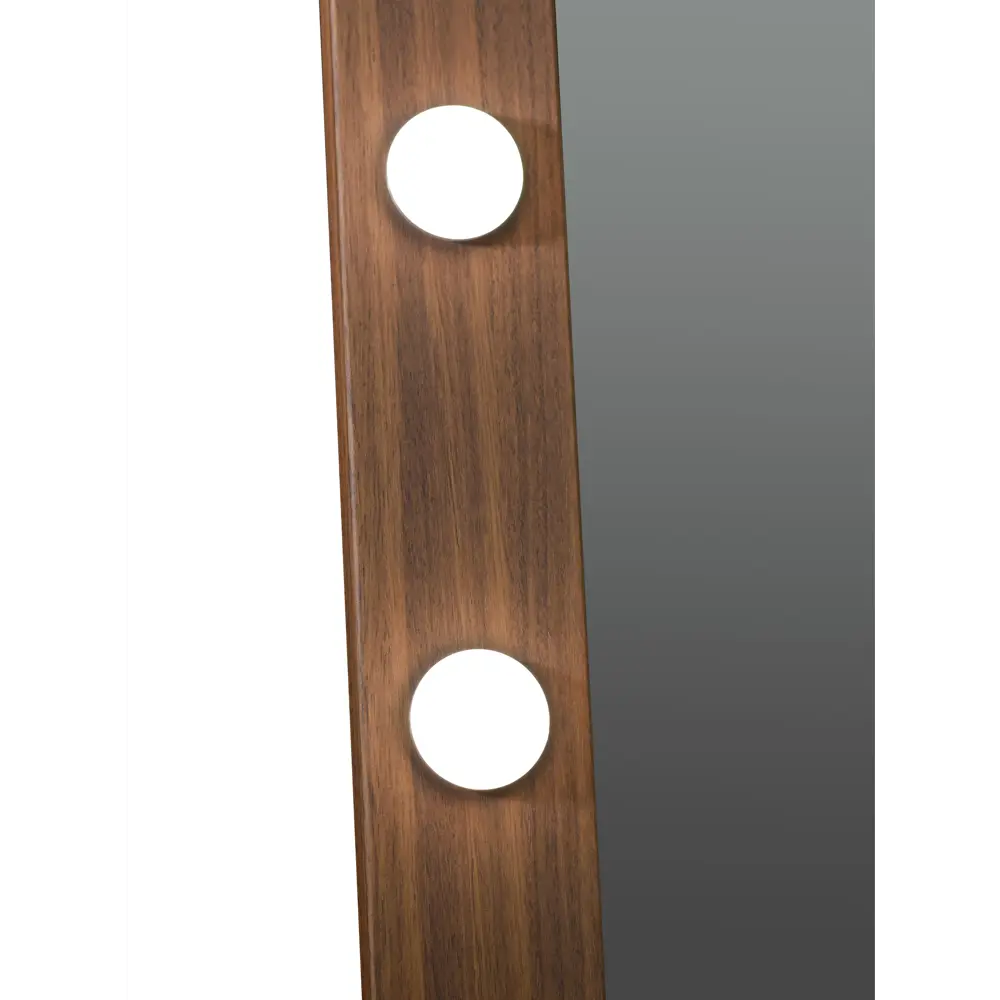 INSPIRE Тибет — гримерное зеркало с подсветкой 60×175 см в багете орех 86728472 STLM-0070989 - Вид №9