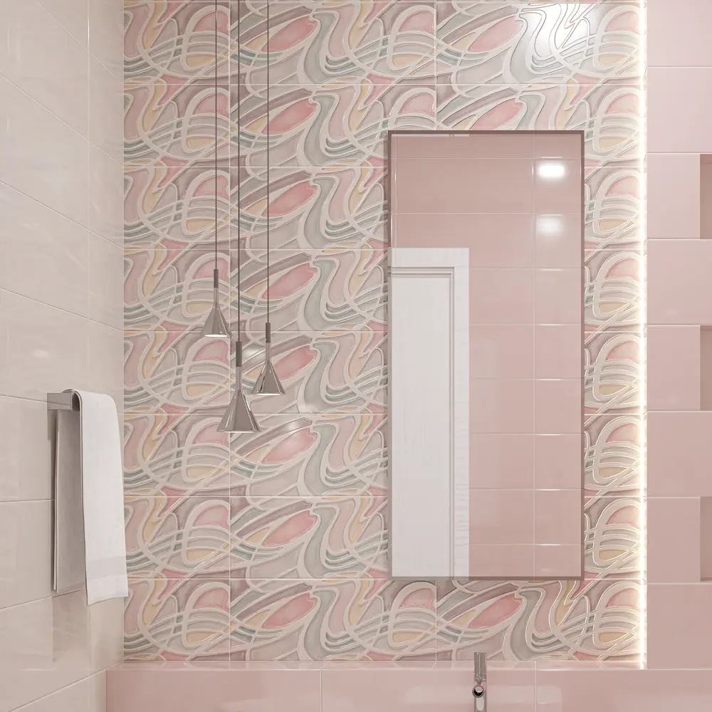 Керамическая плитка Azori Brillo Struttura для стен 20.1×50.5 см 87972514 STLM-0944534