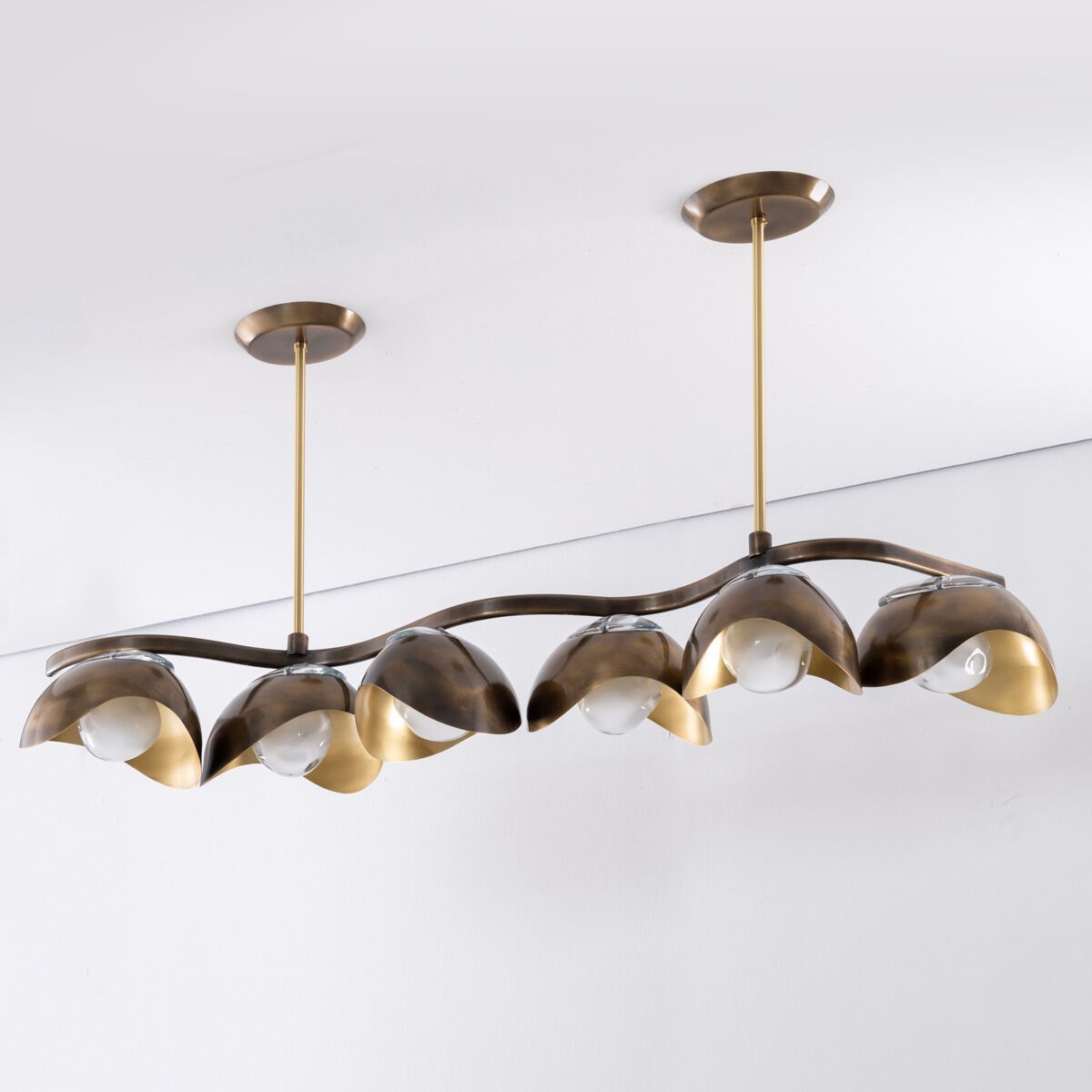 Металлический потолочный светильник GASPARE ASARO SERPENTE ARCH-00070799 - Вид №3