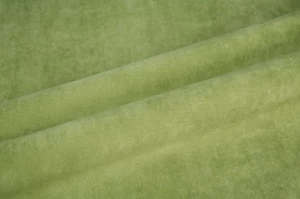 COLORISTICA Ткань мебельная  Микровелюр  HITAquarelle Зеленый / изумрудный